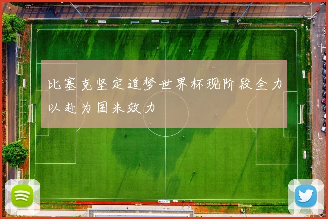 比塞克坚定追梦世界杯现阶段全力以赴为国米效力